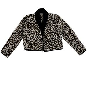 New Identity Brand Stylish Black and Cream Blazer